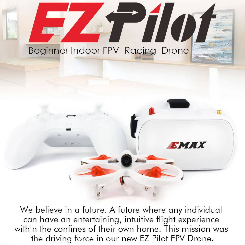 EMAX EZ Pilot 82MM Mini 5.8G D – Eachine Drone E010 recenzja i cena