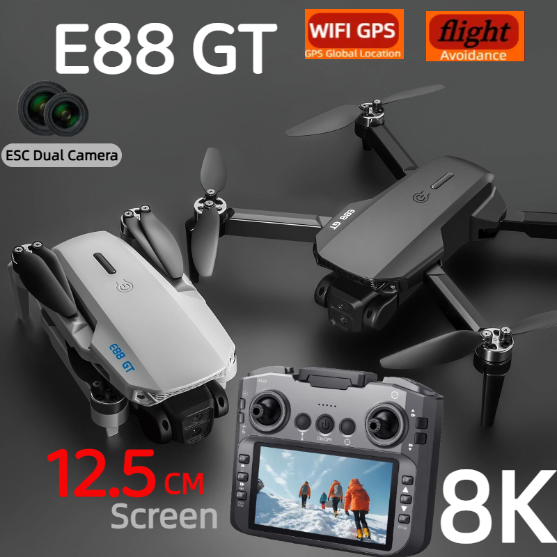 E88GT Dron 8K Profesjonalny HD – Jjrc Drone X12 recenzja i cena