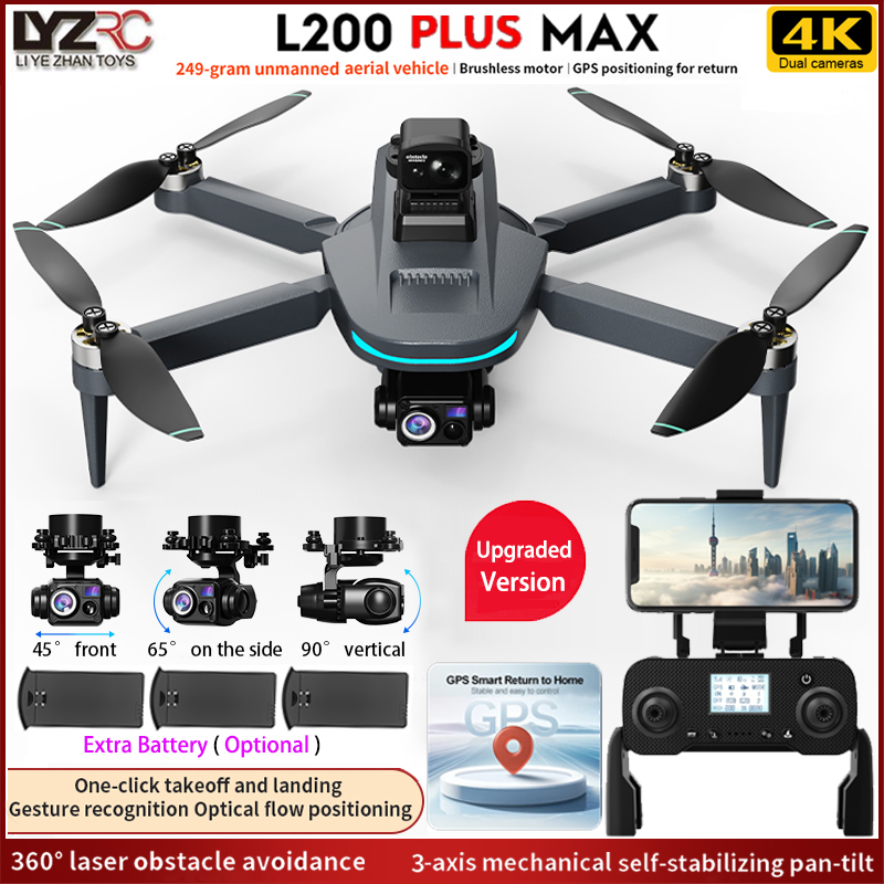 NOWY L200 PLUS MAX Dron GPS 5G – Jjrc Drone X12 recenzja i cena